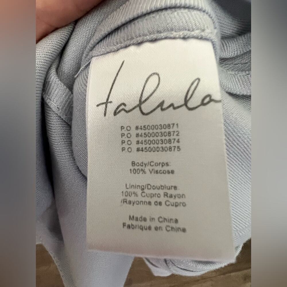 Aritzia Talula Light Blue Oversized Blazer Cardigan Jacket Size 0 - Picture 2 of 10